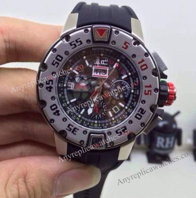 Swiss Grade Replica Richard Mille RM032 Chronograph Diver's Watch - Titanium
